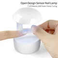 Μίνι φορητή λάμπα νυχιών UV 21W 7-LED με αισθητήρα κίνησης για γρήγορο στέγνωμα - Μίνι Λάμπα Νυχιών