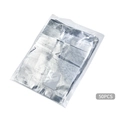 Detalle de 50 láminas de aluminio grabadas para quitar esmalte en bolsa transparente - 50 Piezas