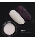 Λεπτή λευκή σκόνη glitter MF07 για λαμπερά χειμωνιάτικα εφέ μανικιούρ και σχέδια - Στυλ Πολύχρωμη Άμμος(MF07)