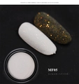 Glitzerndes Schneeflocken-Nagelpulver MF05 für Winter-Nailart und Strickmuster-Effekt - Aurora Polarisierter Stil(MF05)