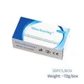 Close-up of Misscheering 50pcs box of professional UV gel nail polish remover pads - 50 PCS (English Version)