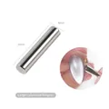 Nagelkunst Katzenauge Magnetzylinder 26mm Länge für professionelles Maniküre Styling - Großer silberner zylindrischer Magnet (26*6 mm)