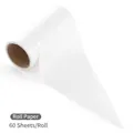 Adhesive lint roller refill with 60 sheets for nail art stamper cleaning tool - Replacement Paper Roll (60 Sheets/Roll)