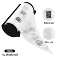 Black privacy protection thermal paper roller for sensitive information masking 60 sheets - Black (With Paper Roll)
