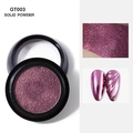 Festes Chrom-Nagelpulver in Hellmagenta GT003 mit metallischem Spiegelglanz-Effekt - Rosalila (GT003)