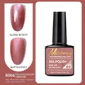 UV LED gel nail polish in Peach Blossom shade 66 with glossy and matte finish effects - B066 Peach Blossom
