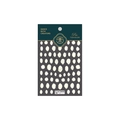 3D reliëf nagelstickers met witte kiezeltextuur voor een minimalistisch nagelontwerp - Antieke Zegelstijl (TS-1642)