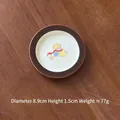 Ceramic sauce dish with Little Prince illustration and 8.9cm diameter specification - Cartoon Prince - Rimmed Sauce Dish