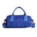 Borsa sportiva blu navy in nylon impermeabile con tracolla rimovibile ad alta capacità - Blu Grande
