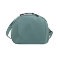 Morandi green nylon shell crossbody bag with adjustable strap and large capacity - Green