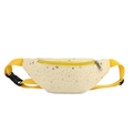 Kids yellow chest bag with silver stars and adjustable nylon strap for children - Yellow
