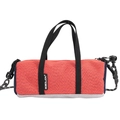Mini borsa sportiva cilindrica rossa e blu con tracolla rimovibile per lo sport - Grande / Arancione