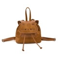 Mini sac à dos chat marron pour enfants avec oreilles 3D et broderie mignonne - Marron