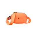 Minimalist orange kids waist bag with adjustable strap and buckle for outdoor sports - Orange