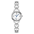 Orologio donna GEDI in argento con catena metallica e quadrante bianco elegante - Cinturino Argento Quadrante Bianco