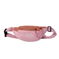 Riñonera deportiva infantil en rosa y coral con logo bordado para actividades externas - Rosa