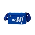 Blaue sportliche Umhängetasche für Kinder mit Reflektorstreifen und Buchstabendruck - Blau
