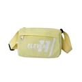 Borsa a tracolla per bambini giallo limone con scritta ELEVEN 11 stile casual - Giallo