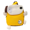 Gelber Kinderrucksack mit Cartoon-Hundemotiv, 3D-Ohren und Hello Nana Logo-Detail - Gelb