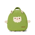 Zaino verde a forma di pecora per bambini con orecchie 3D e ricamo firmato TMTBAGS - Verde