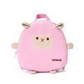 Sac à dos mouton rose mignon pour enfants avec oreilles 3D et broderie TMTBAGS - Rose