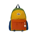 Colorful multi-color kindergarten backpack in yellow, orange, green and blue for kids - Large / Yellow