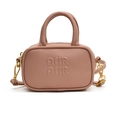 Sac à main rose minimaliste pour enfants avec logo ACIR ACIR et détails dorés - Sac Seul / Rose