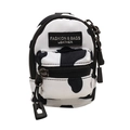 Mini bolso bandolera para niños con estampado de vaca, etiqueta de moda y cremallera - Estampado de vaca