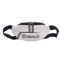 Marsupio bianco per bambini con logo TONGHUO nero e tracolla regolabile in nylon - Bianco