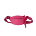 Kids minimalist magenta sports fanny pack with adjustable strap and woven zipper pull - Pink