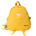 Süßer gelber Entenrucksack im Harajuku-Stil für Schüler mit gesticktem Entengesicht - Gelb (Ohne Anhänger)