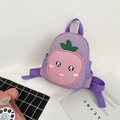 Zaino per bambini viola e rosa con simpatico cartone animato e tasche a rete - Viola
