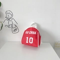 Rode kinderrugzak met witte GO CHINA opdruk en nummer 10 voor jongens en meisjes - Rood