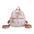 Rosa Kinderrucksack mit Schmetterlingsdruck und traditionellem chinesischem Design - Rosa