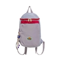 Mochila infantil lila claro con cremalleras rojas y logotipo de marca TOCHASO - Morado