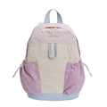Pink and purple contrast color large capacity school backpack for girls and boys - Small / Pink