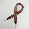Correa ajustable de leopardo para bolso con herrajes dorados y detalles de cuero - Estilo Leopardo 2 (款2)