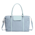 Borsa da viaggio azzurra grande capacità in nylon impermeabile con tracolla rimovibile - Blu