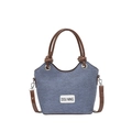 Bleu avec Marron