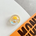Macro detail of laser crystal ball phone socket with star and cloud elements - Crystal Ball Bracket - Dreamy Bubble - No. 50