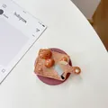 Miniature cutting board phone grip with realistic potato design and tiny knife detail - Film Magnetic - Potato Cutting Board