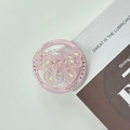 Supporto per telefono a farfalla rosa glitterata con scritta Gift For You pieghevole - Tipo Magnetico-Farfalla Rosa (gift磁吸-滴胶立体钻蝴蝶结-粉色) / Rosa