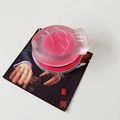 Détail du support MagSafe en forme de poisson rose avec inscription Good Luck - Poisson Taiyaki (700321) / Rose Rouge Magnétique