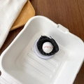 Detail of creative mini baseball glove and ball retractable phone socket grip on desk - Magnetic Baseball Black
