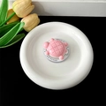Close-up van een schattige roze 3D schildpad magnetische telefoongreep op bord - Magnetische Ondersteuning (Gift) / Roze