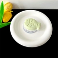 Close-up of a mint green fish-shaped phone grip with a Gift For You base holder - Magnetic Stand - Two-tone Fish / Light Green