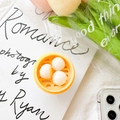 Close-up of creative dumpling steamer phone grip with realistic dim sum food models - Steamer Mantou (White Base)