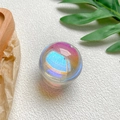 Irisierender holografischer Handy-Griff mit buntem Regenbogen-Glitzer-Finish - Sternenphantom Grau
