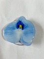 Blue gradient orchid acrylic magnetic folding phone stand with yellow core detail - Light Dark Blue Gradient Orchid (42)