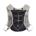 5L Black and grey breathable hydration vest for trail running and outdoor marathons - 5L (Under 20L) / Black